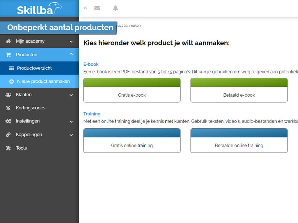 Skillba screenshot